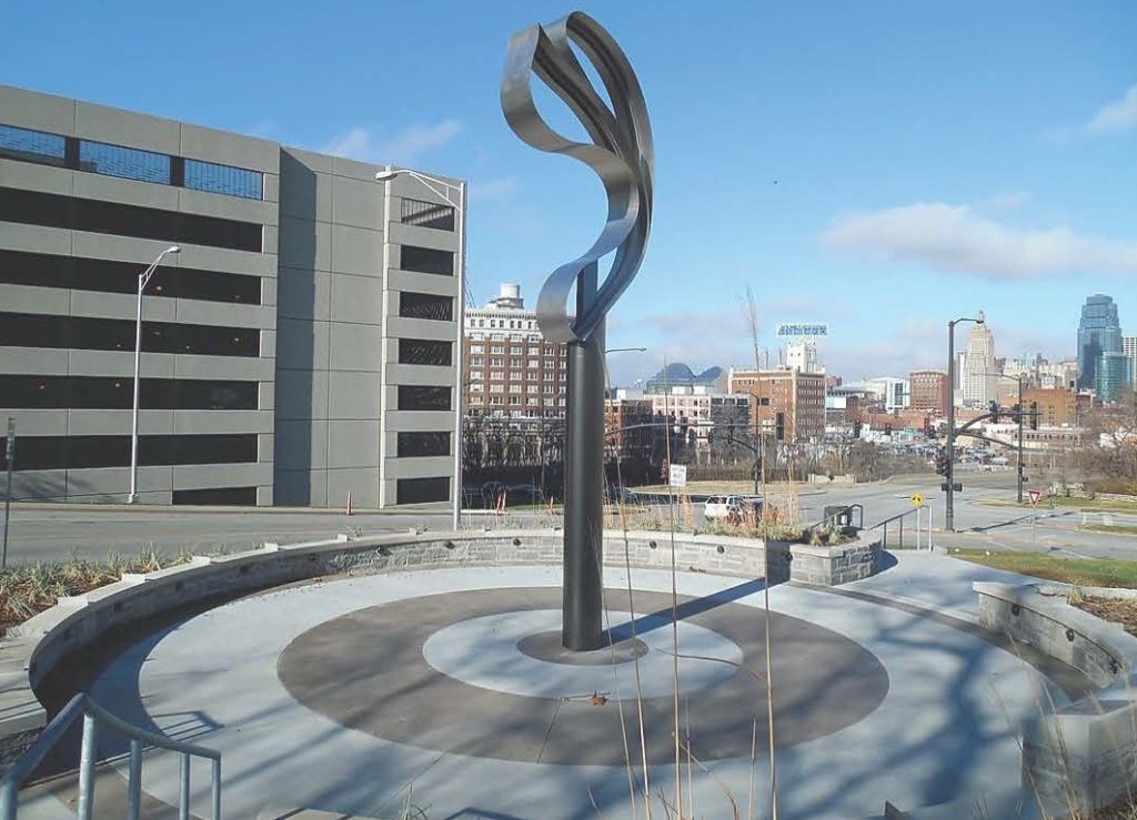 Skywalk Memorial Sculpture