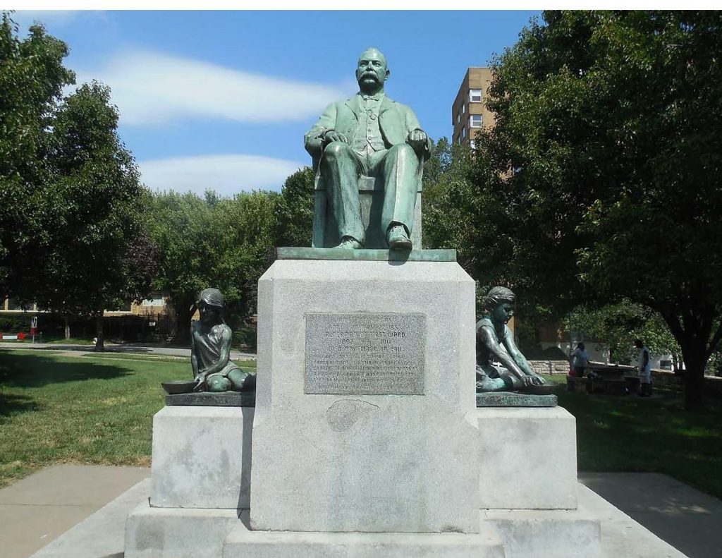 Statues in the park