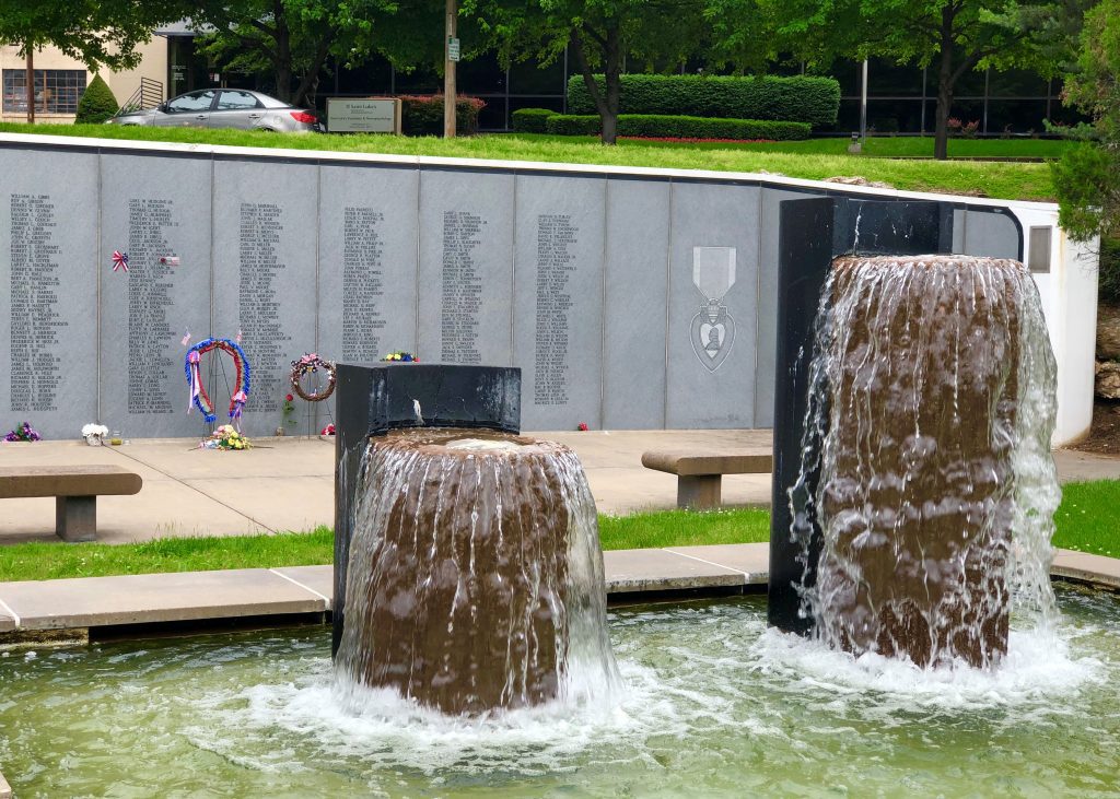 fountains in KC parks
