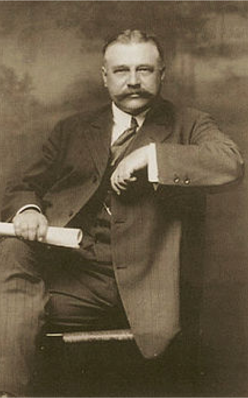 William Rockhill Nelson, one of the earliest supporters of Kansas City Parks & Recreation.
